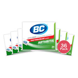 BC Aspirin Fast Pain Relief Arthritis Strength Powder 1.92oz (Pack of 36)