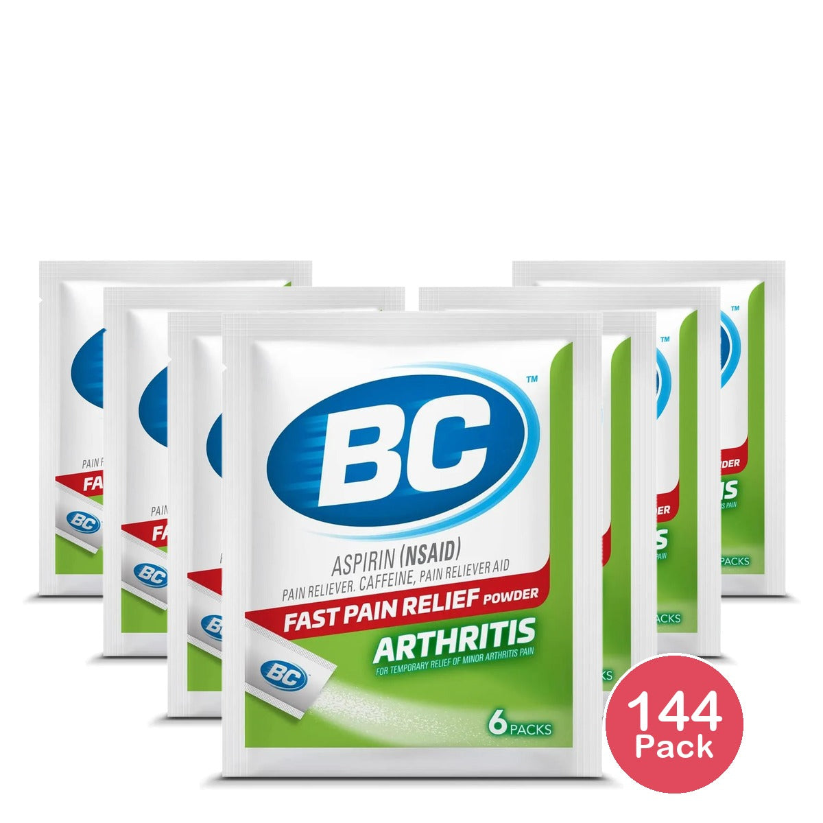 Bc Minor Arthritis Pain Relief 0.48oz (Pack of 144)