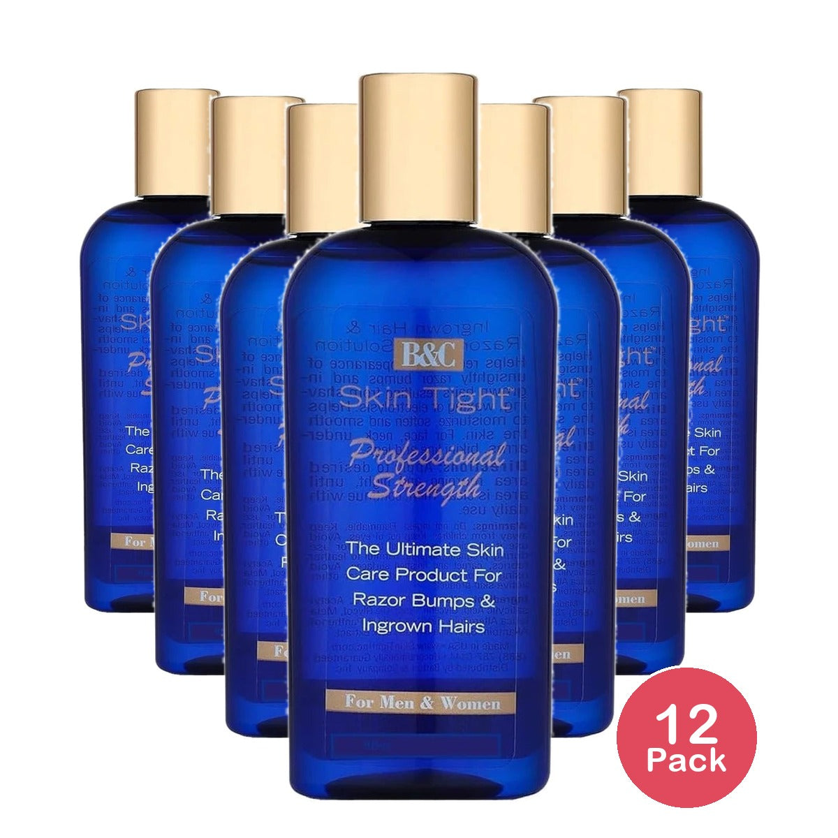B&C Products Skin Tight Professional Strength 8 oz 8 oz (Pack of 12)