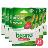 Beano Food Enzyme Dietary Supplement Tablets30 Each 0.96oz (Pack of 24)