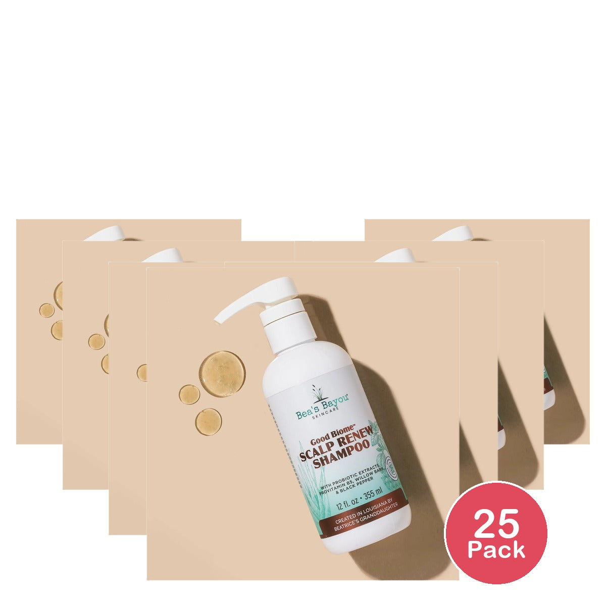 Bea's Bayou Gentle Moisturizing Seborrheic Shampoo (Pack of 25)