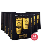 Bee Bald 2 Piece Shave & Heal Gift Set (Pack of 24)