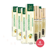 Bella Vita Organic Eye Brow Growth Serum 0.41Oz (Pack Of 6)