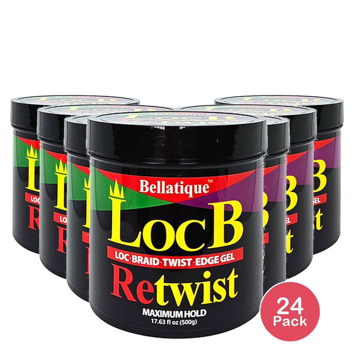 Bellatiq Loc B Retwist Gel 17.63 Oz (Pack of 24)