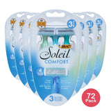 BIC Soleil Bella Disposable Razors (Pack of 72)