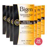 Bigen Permanent Powder Hair Color 88 Blue Black 0.21 Oz (Pack of 36)