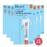 Biore Paint & Peel Liquid Pimple Patch 0.5 Oz (Pack of 12)