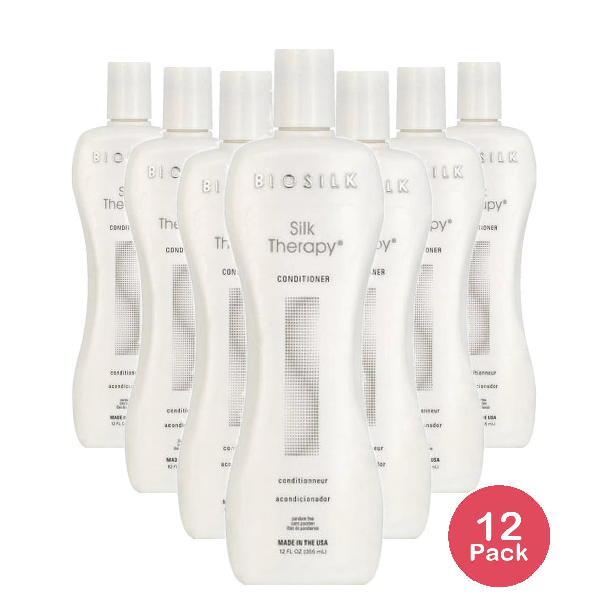 BioSilk Condition Silk Therapy Conditioner -12 oz (Pack of 12)