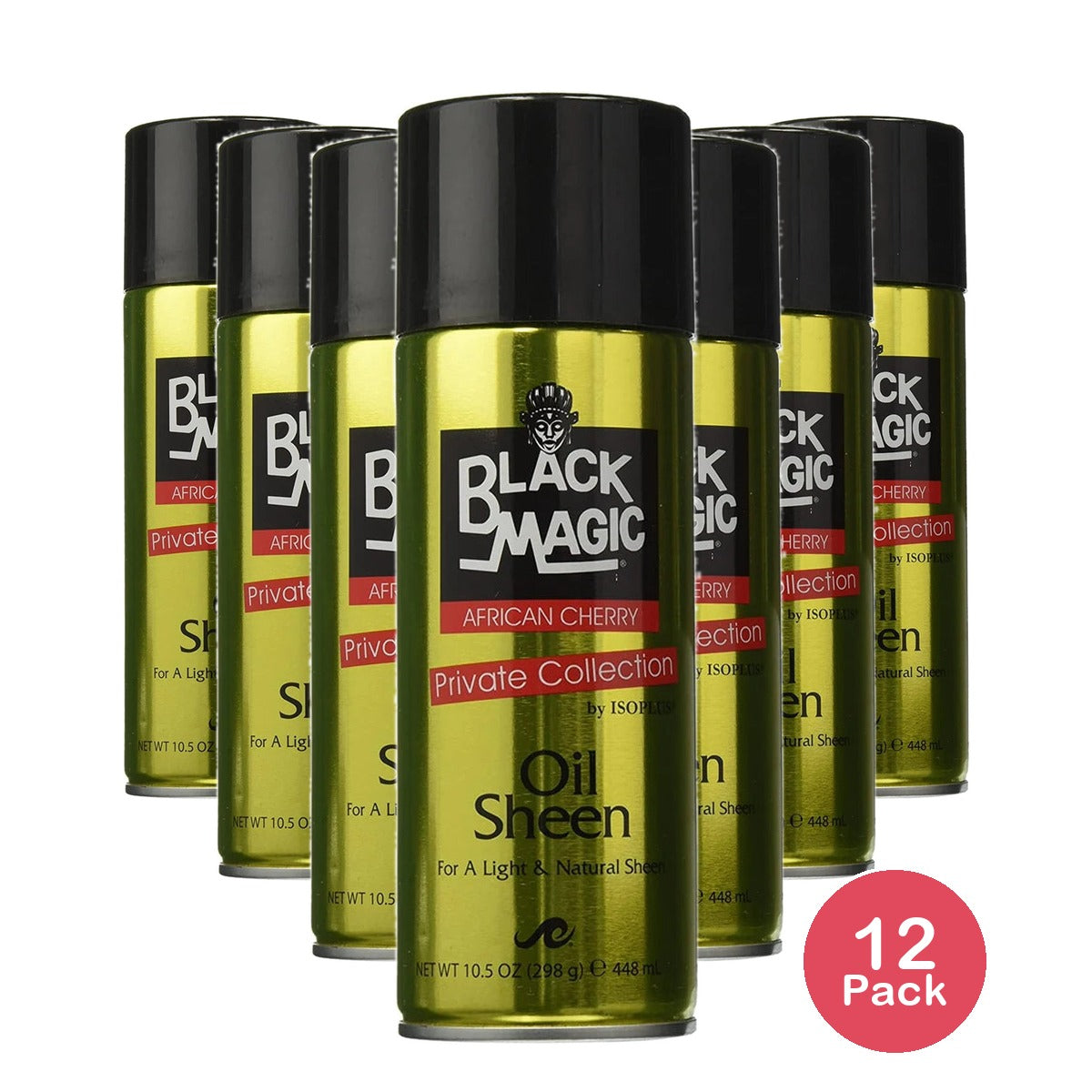 Black Magic Oil Sheen African Cherry 10.5 oz (Pack of 12)