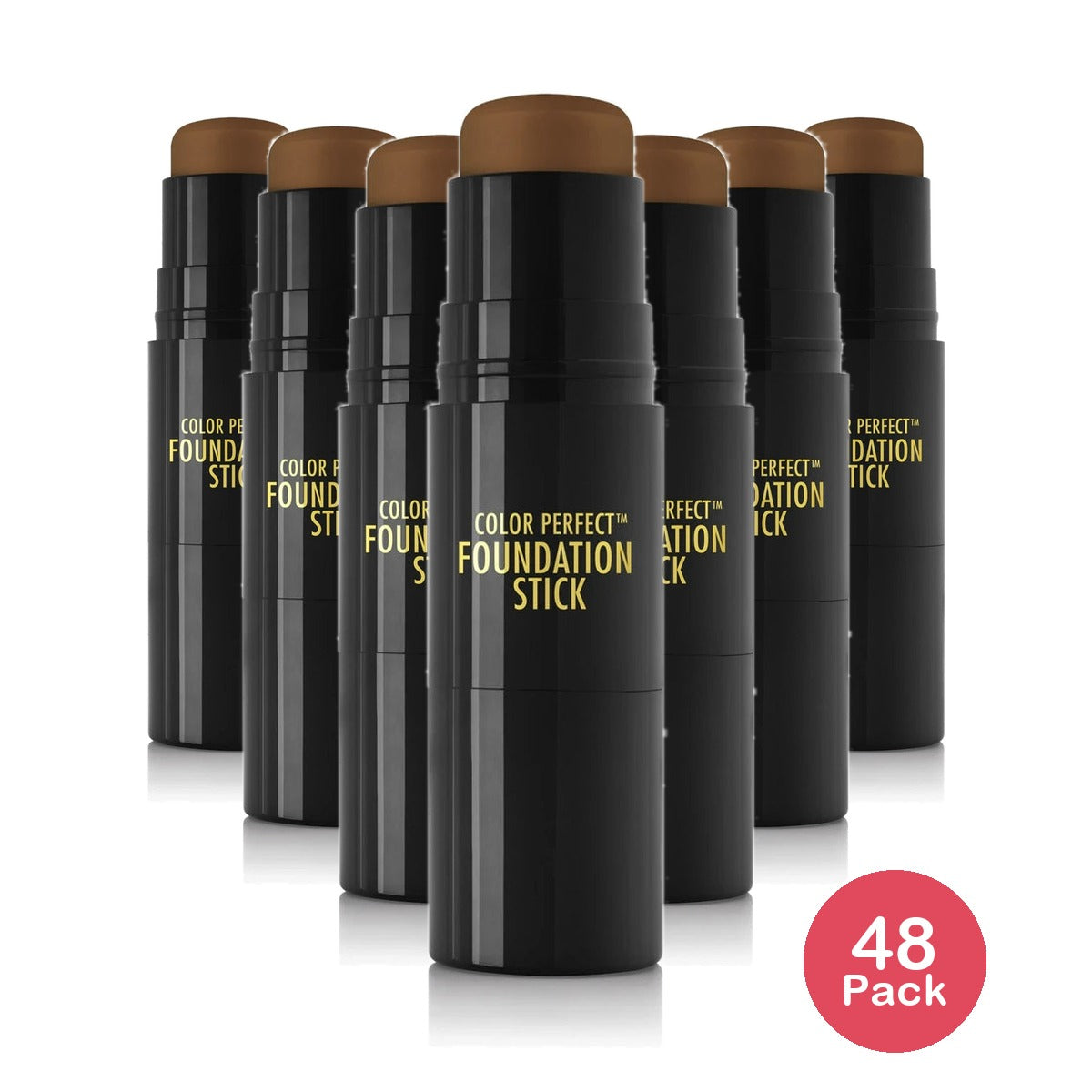 Black Radiance Color Perfect Foundation Makeup Stick - Beautiful Bronze 0.25oz (Pack of 48)