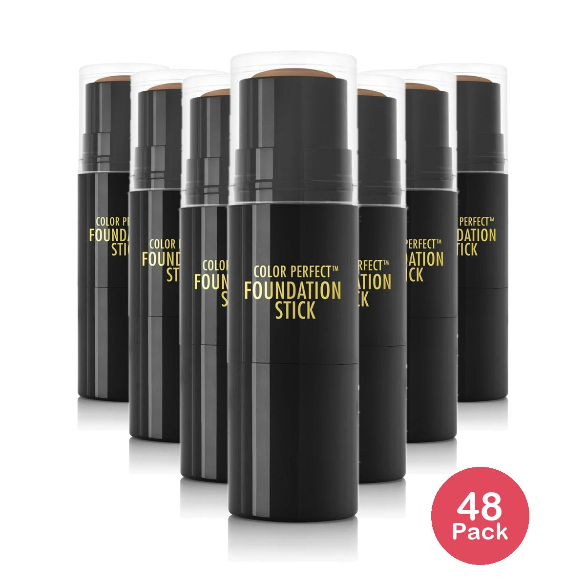 Black Radiance Color Perfect Foundation Stick - Bronze Glow - 0.25oz (Pack of 48)