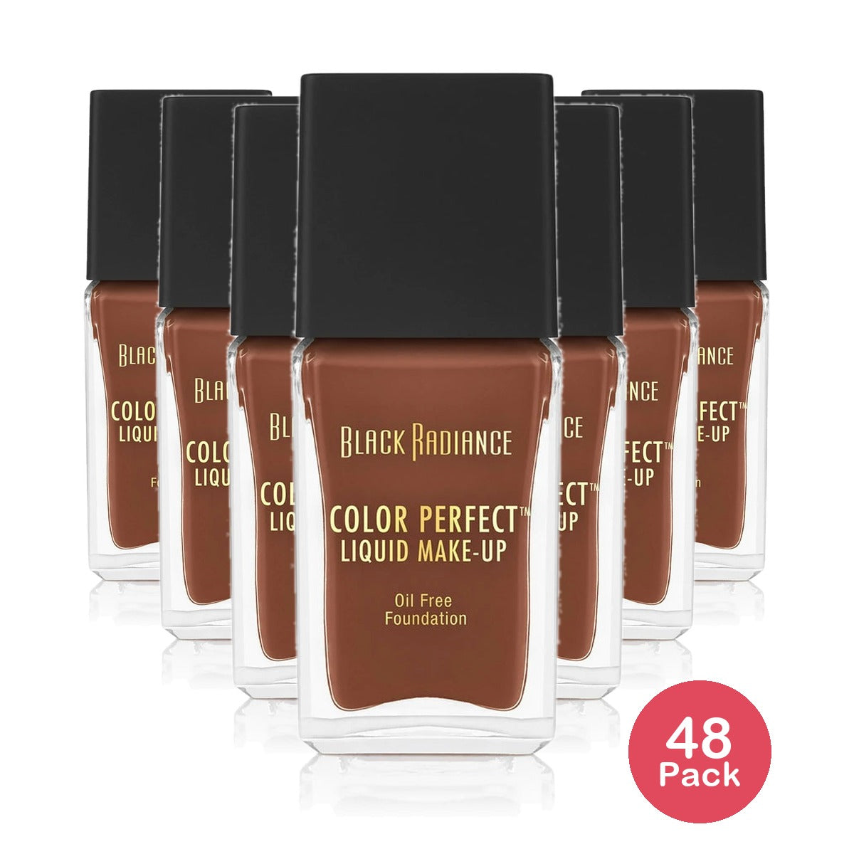 Black Radiance Color Perfect Liquid Foundation Makeup - Espresso (Pack of 48)