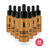 Black Radiance Liquid Radiance Highlighter Makeup - Gold Dust-   1 fl oz(Pack of 48)