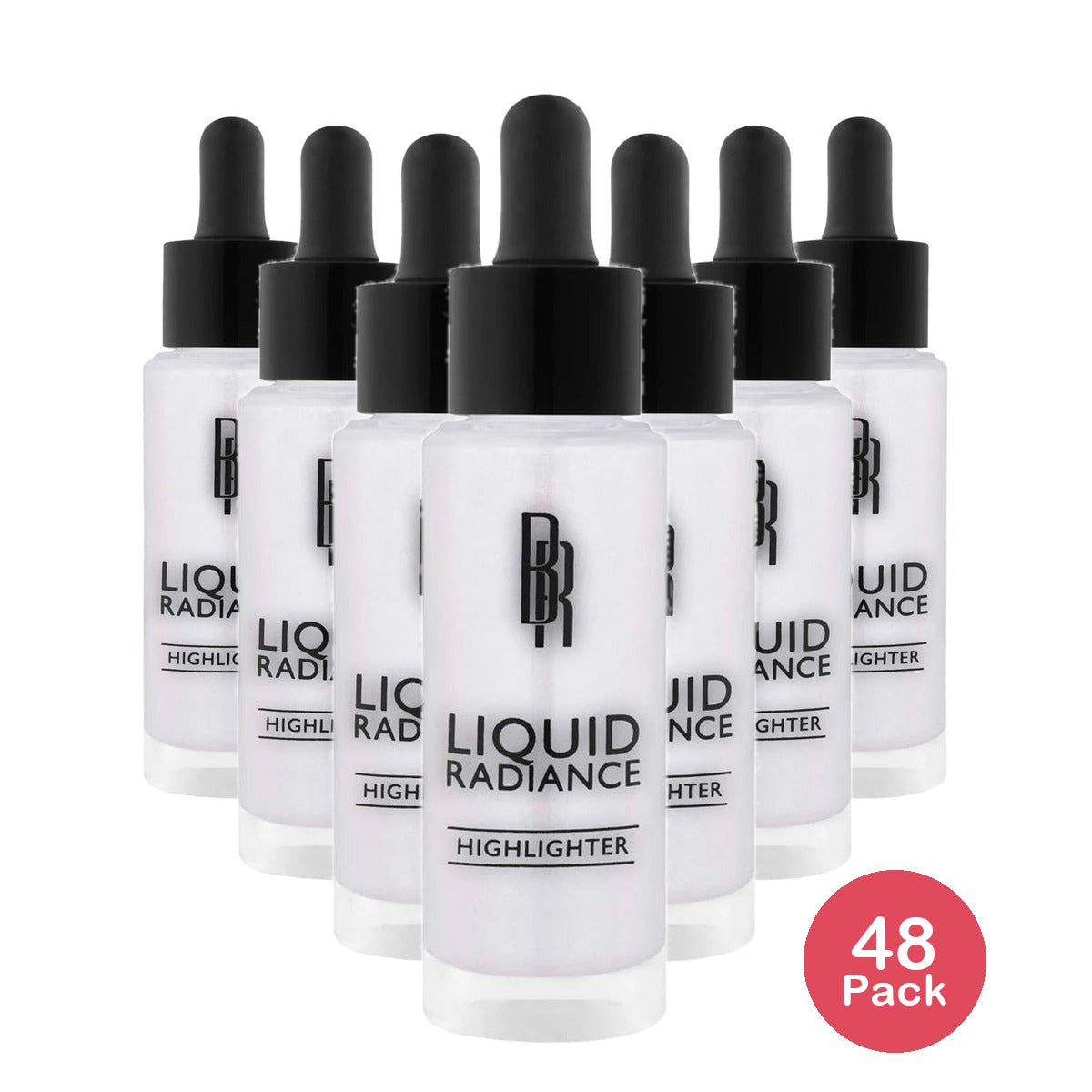Black Radiance Liquid Radiance Highlighter Makeup - Moonlit Glow-1 fl oz (Pack of 48)