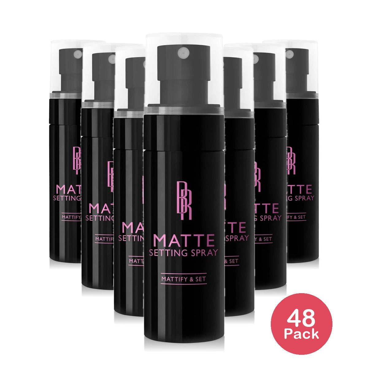 Black Radiance Matte Long Lasting Setting Spray - 2.02 fl oz (Pack of 48)