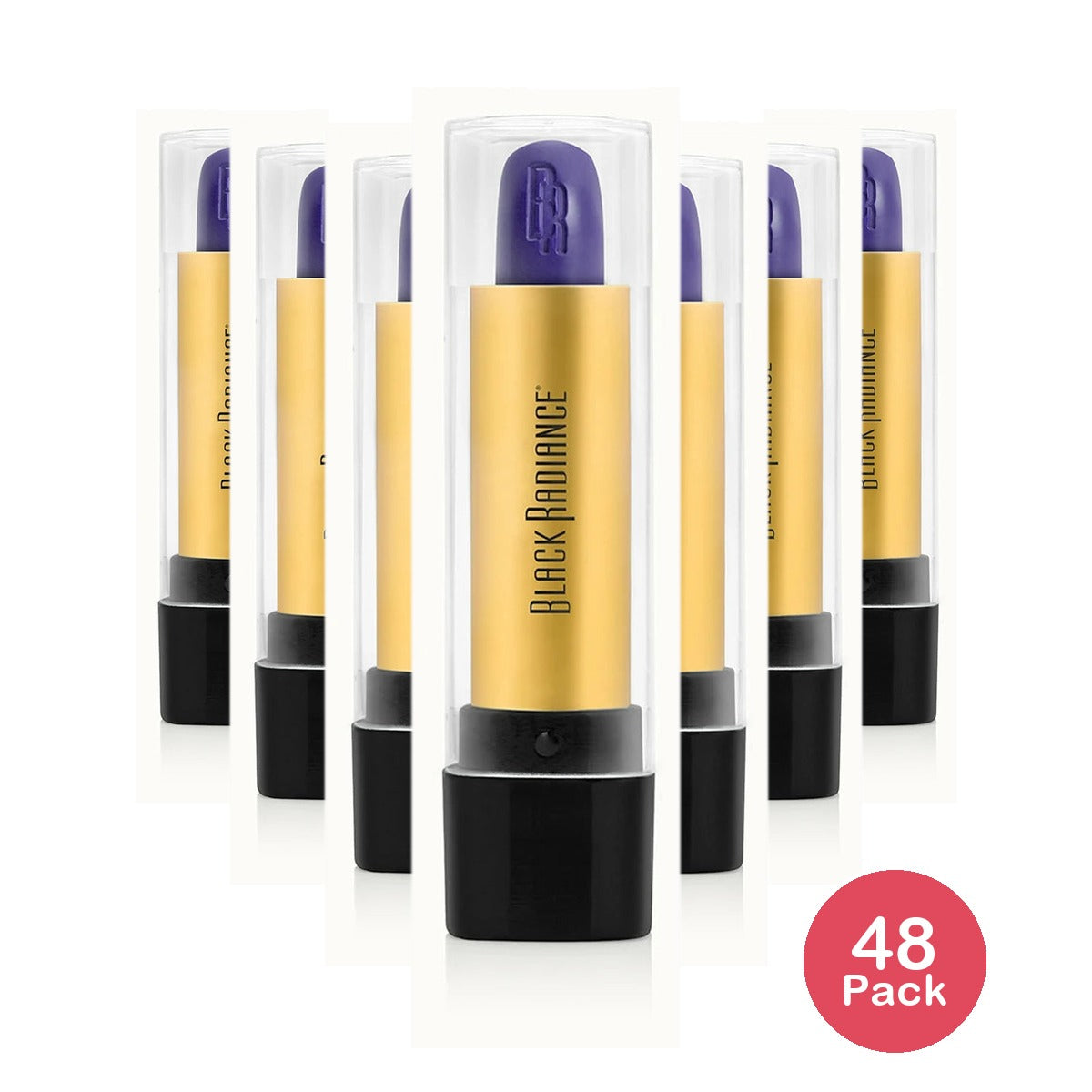 Black Radiance Perfect Tone Lip Color Purple Madness 0.13 oz (Pack of 48)