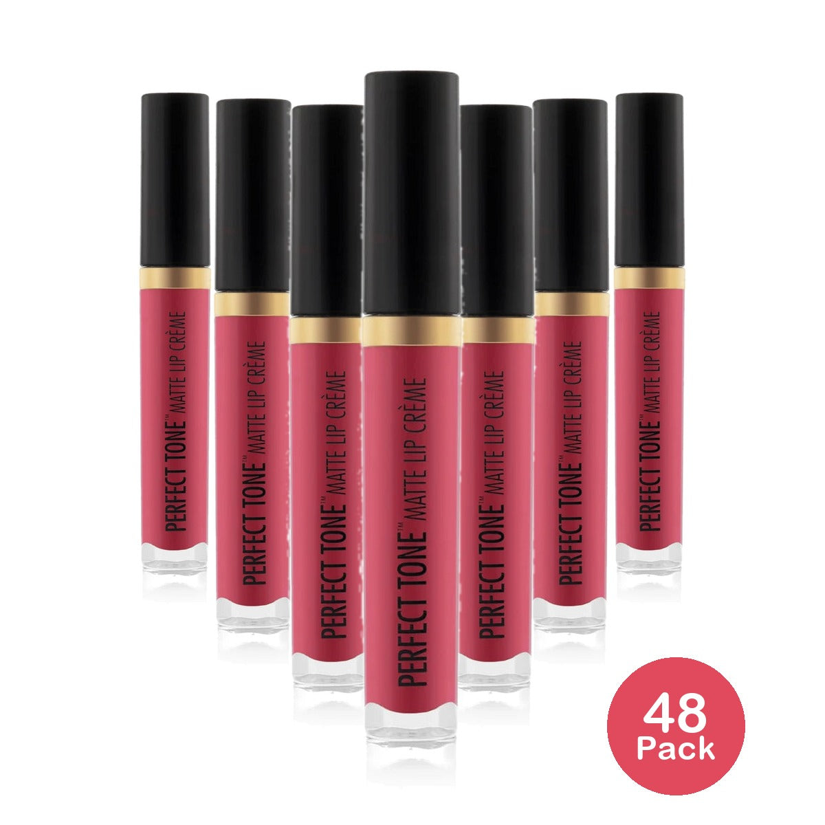 Black Radiance Perfect Tone Matte Lip CrÃ¨me Berry Naked 0.17oz (Pack of 48)