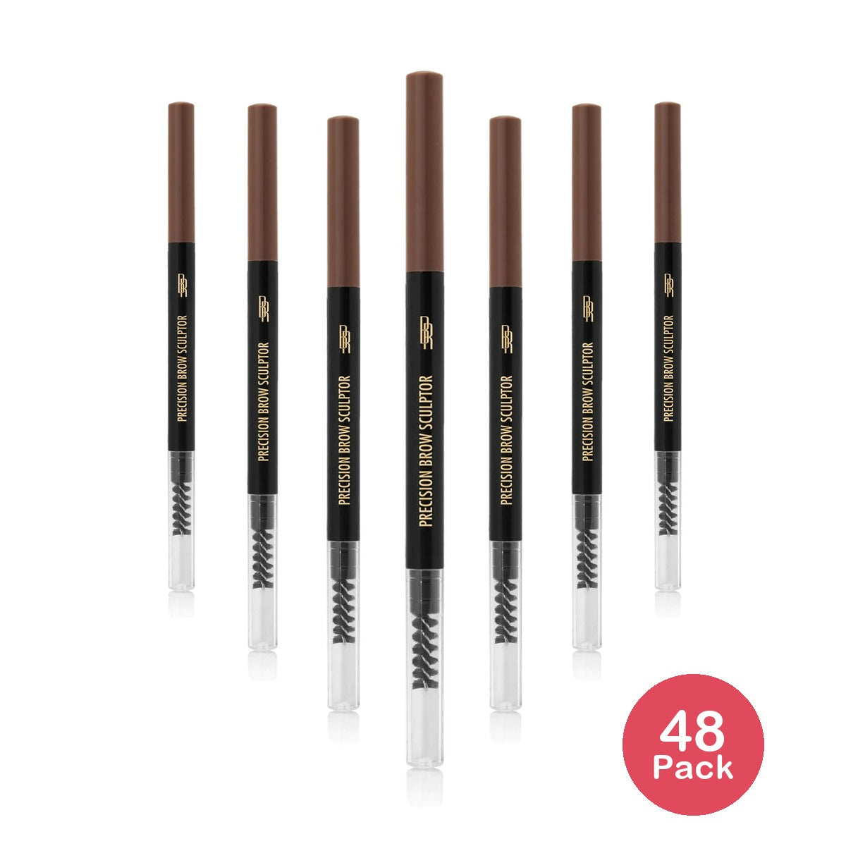 Black Radiance Precision Eyebrow Sculptor - Blackish Brown-0.001oz (Pack of 48)