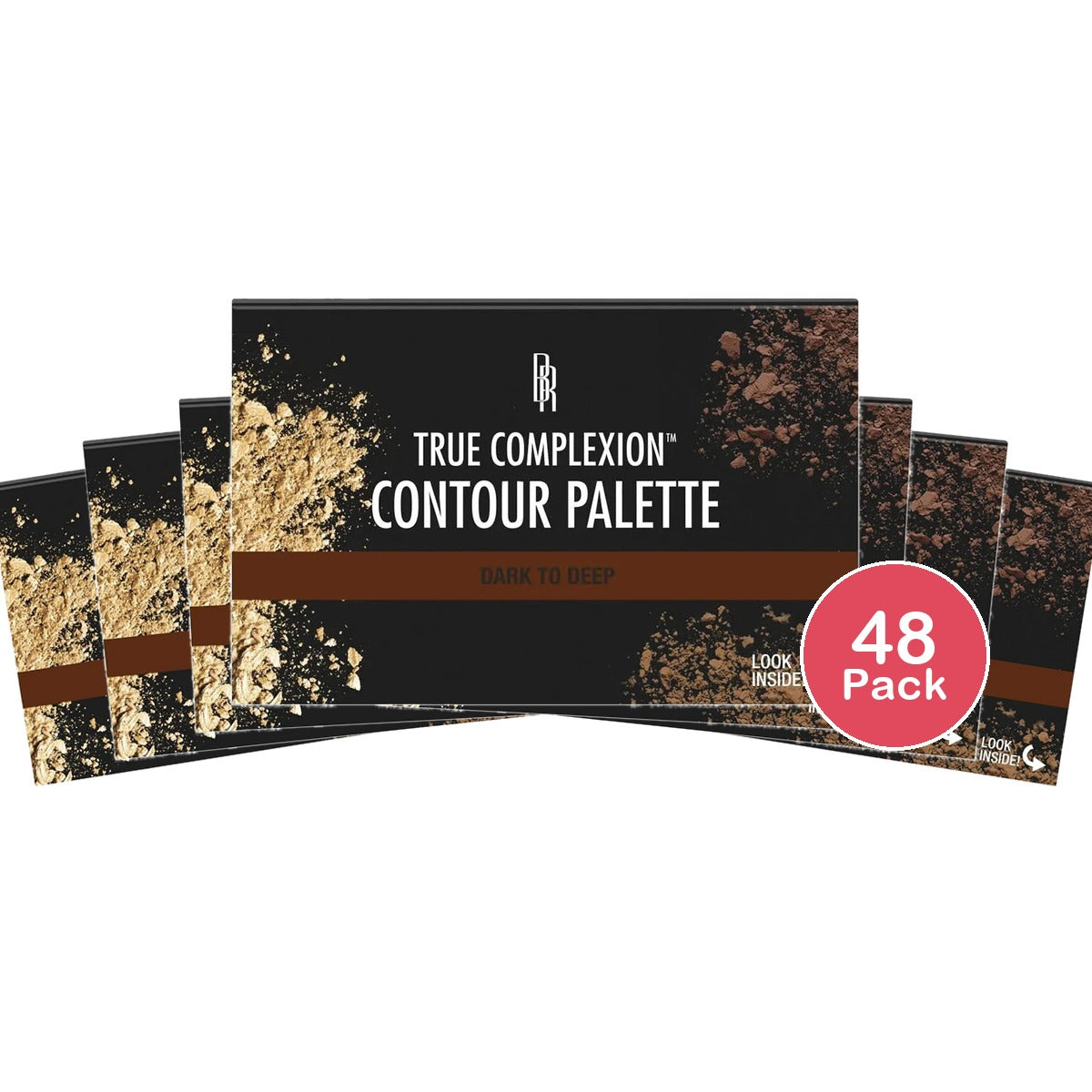Black Radiance True Complexion Contour Palette - Dark to Deep - 0.38oz (Pack of 48)