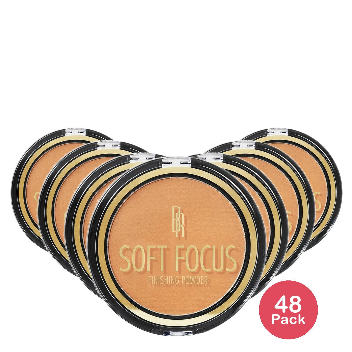 Black Radiance True Complexion Soft Focus Makeup Finishing Powder - Golden Almon 0.46 oz (Pack of 48)