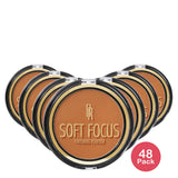Black Radiance True Complexion Soft Focus Makeup Finishing Powder - Milk Chocola 0.46 oz (Pack of 48)