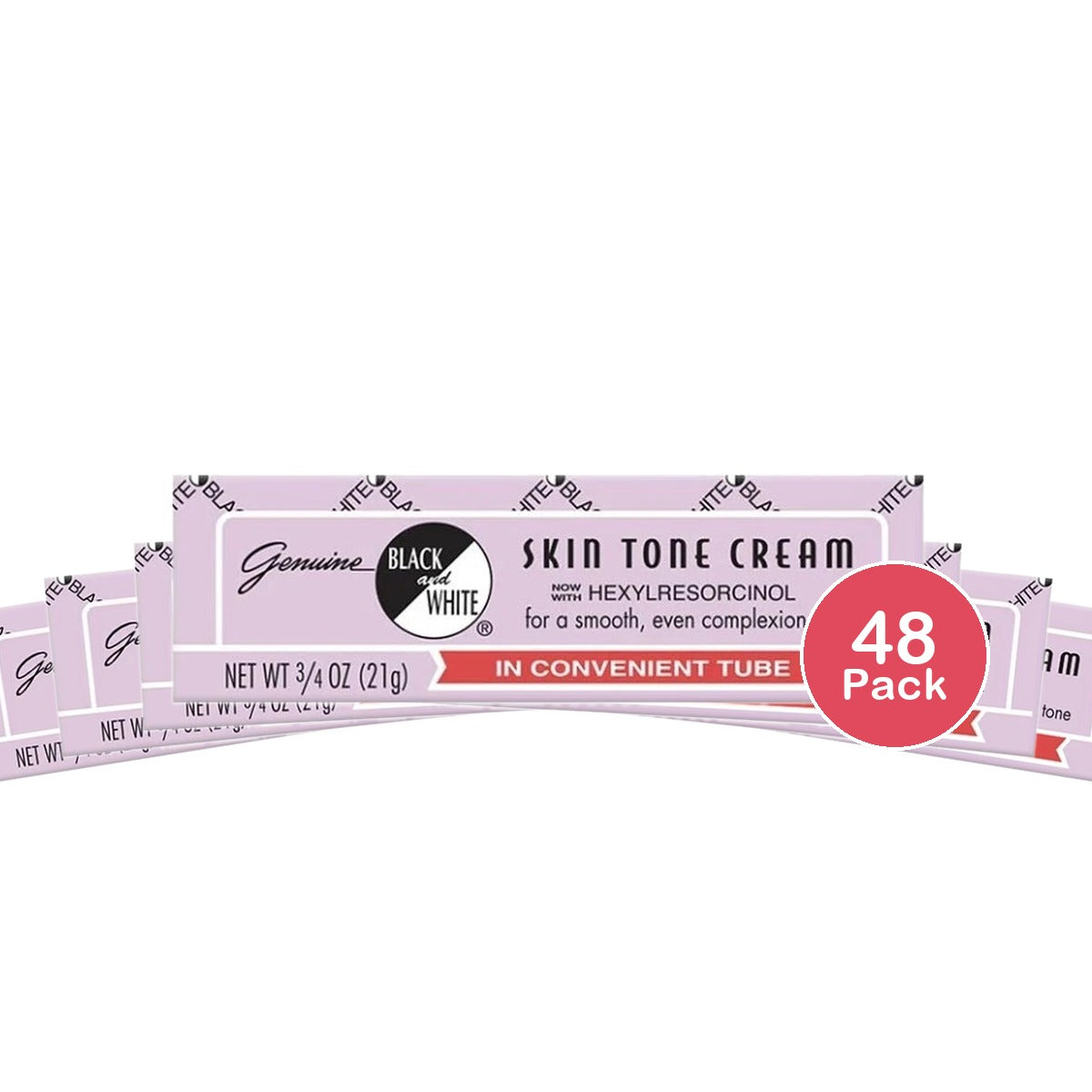 Black & White - Genuine Skin Tone Cream 0.75 Oz (Pack of 48)