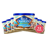 Blue Diamond Almonds, Roasted Salted Snack Nuts, Can 6 OZ (Pack of 12)