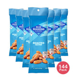 Blue Diamond Roasted Salted Almonds 1 Lb (Pack of 144)