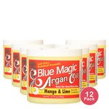 Blue Magic Argan Oil Mango Lime Leave-In Conditioner (Pack of 12)