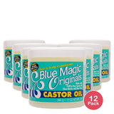 Blue Magic Originals Castor Oil Hair & Scalp Conditioner 12 0z (Pack of 12)