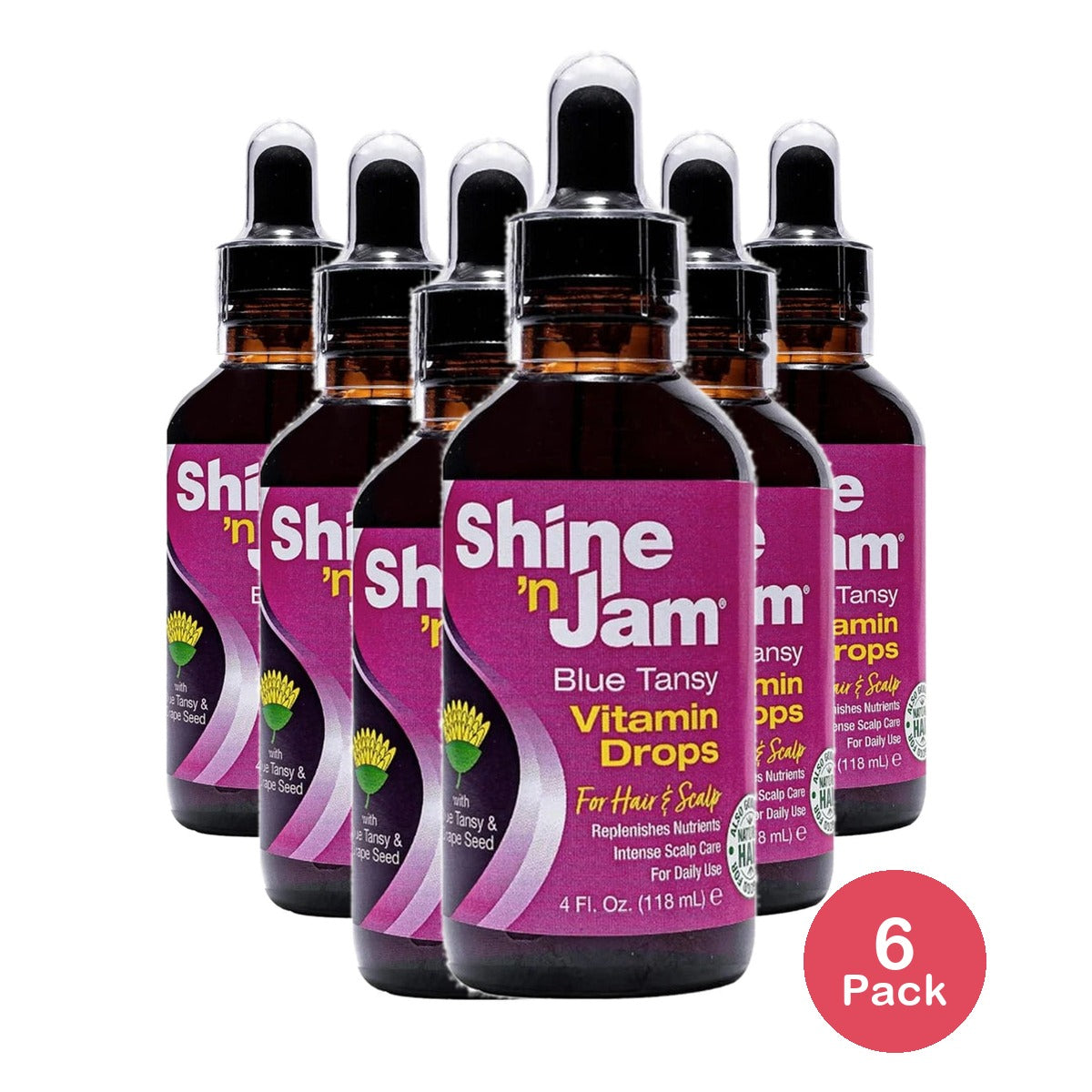 Blue Tansy Vitamin Drops (4 Oz) By Shin N Jam Hair Care 4 fl oz (Pack of 6)