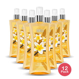 Body Fantasies Signature Fragrance Body Spray Vanilla (Pack of 12) 8 Fl. Oz