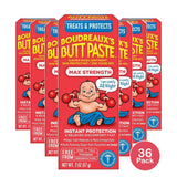 Boudreauxs Maximum Strength Butt Paste Diaper Rash Ointment 2Oz (Pack of 36)