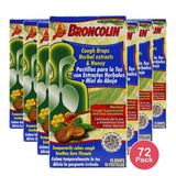 Broncolin Candy Drops Honey and Herbal Extracts with Menthol 16 Drops 1.4 Oz (Pack of 72)