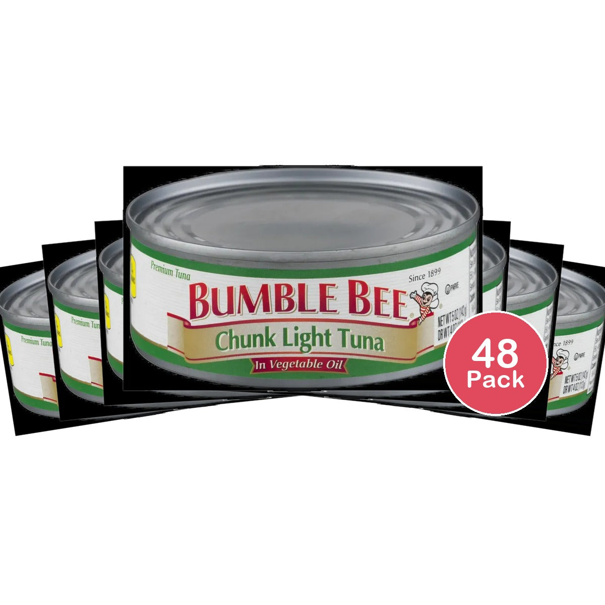 Bumble Bee Chunk Light Tuna In Oil 5oz (Pack of 48)