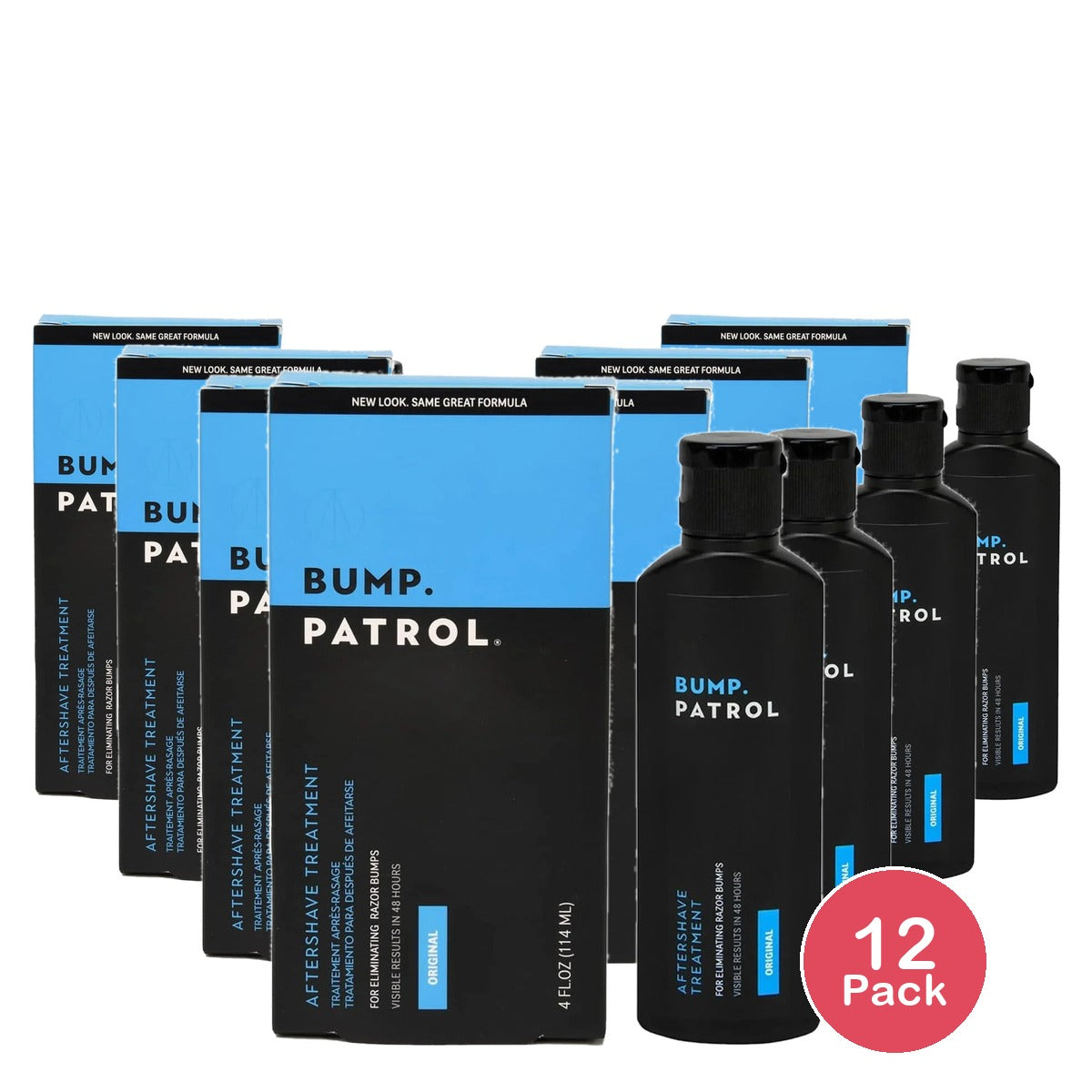 Bump Patrol Original Formula After Shave Bump Treatment 4 Oz (Pack of 12)