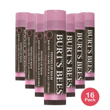 Burt's Bees 100% Natural Tinted Lip Balm Pink Blossom With Shea Butter & Botani 0.15Oz (Pack Of 16)