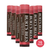 Burt's Bees 100% Natural Tinted Lip Balm Rose With Shea Butter & Botanical WAxe 0.15 Oz (Pack Of 16)