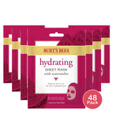 Burt's Bees Hydrating Sheet Mask Watermelon 1 Count (Pack of 48)