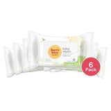 Burts Bees Baby Wipes with Aloe and Vitamin E for Sensitive Skin 16.85oz (Pack of 6)
