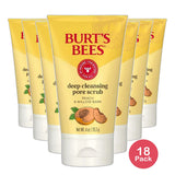 Burts Bees Deep Pore Exfoliating Facial Scrub Peach And Willow Bark 4Oz (Pack of 18)