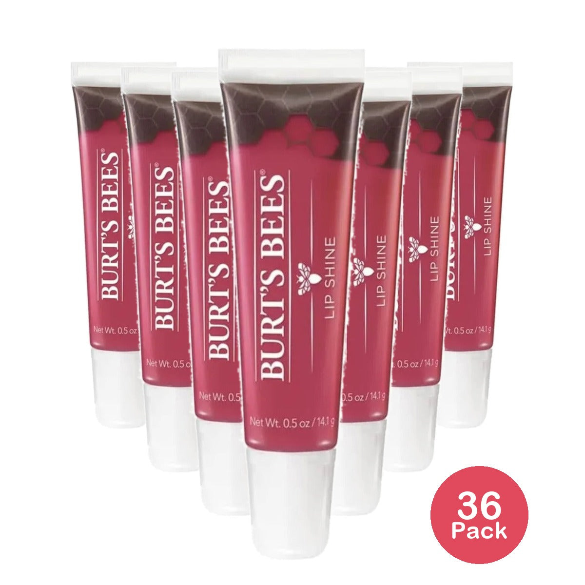 Burt's Bees Lip Shine Pucker 0.5 Oz (Pack of 36)