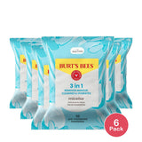Burt's Bees Micellar Coconut Lotus Towelette 60ct (Pack of 6)