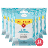 Burt's Bees Micellar Makeup Removing Towelettes (Pack of 32)