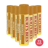 Burts Bees Moisturizing Lip Balm Honey 0.15Oz (Pack Of 72)