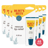 Burt's Bees Rescue Lip Relief Lip Balm (Pack of 48)