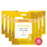 Burt's Bees Reviving Pineapple Sheet Mask (Pack of 48)