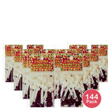 Calypso Hair Barrettes Bows Black White (Pack of 144)