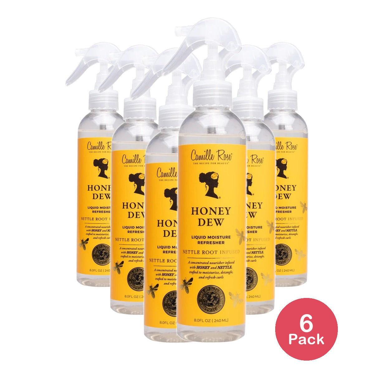 Camille Rose Honey Dew Moisture Refresher - 8 fl oz (Pack of 6)