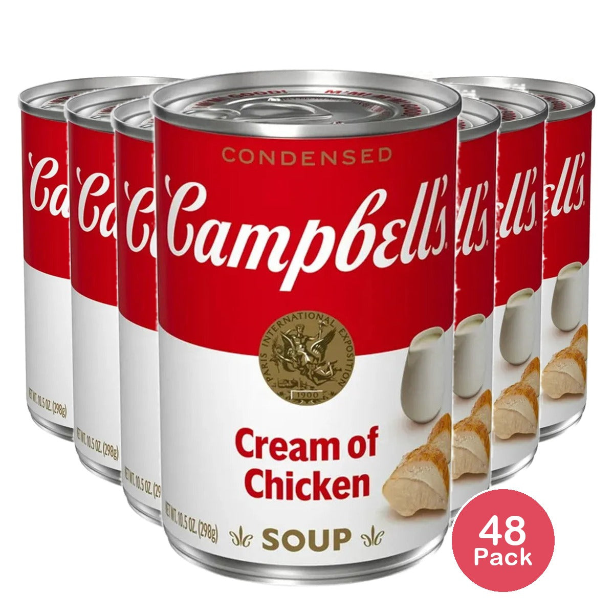 Campbell's Condensed Soup Cream of Chicken 10.5Oz (Pack of 48)